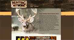 Desktop Screenshot of huntingnetwork.com